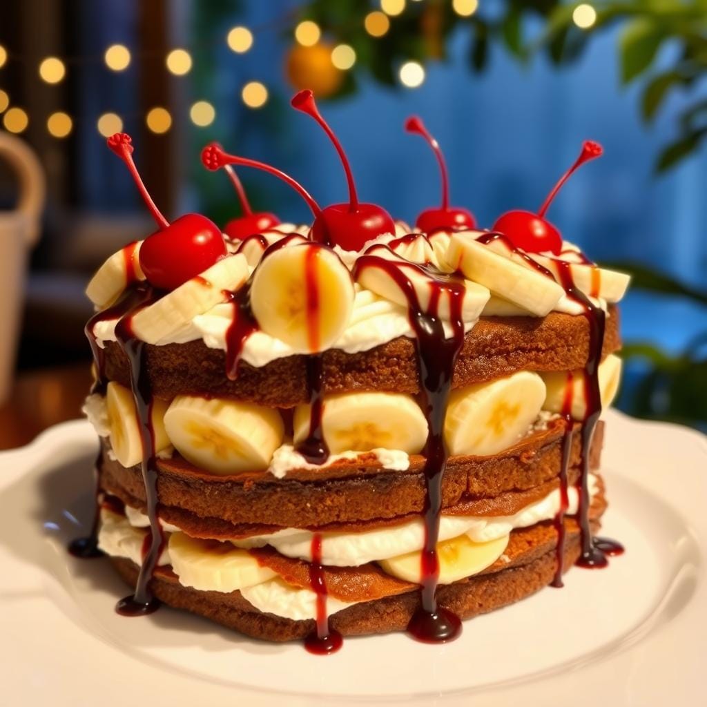 banana split cake recipe