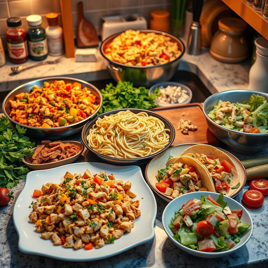 diced chicken recipes