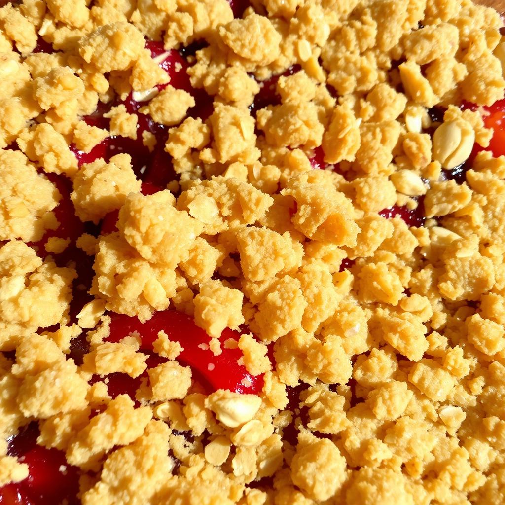 How do I get my crumble crunchy?