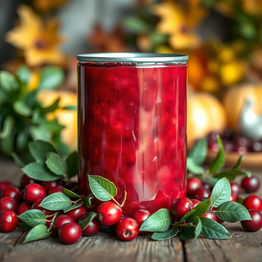 How healthy is canned cranberry sauce?