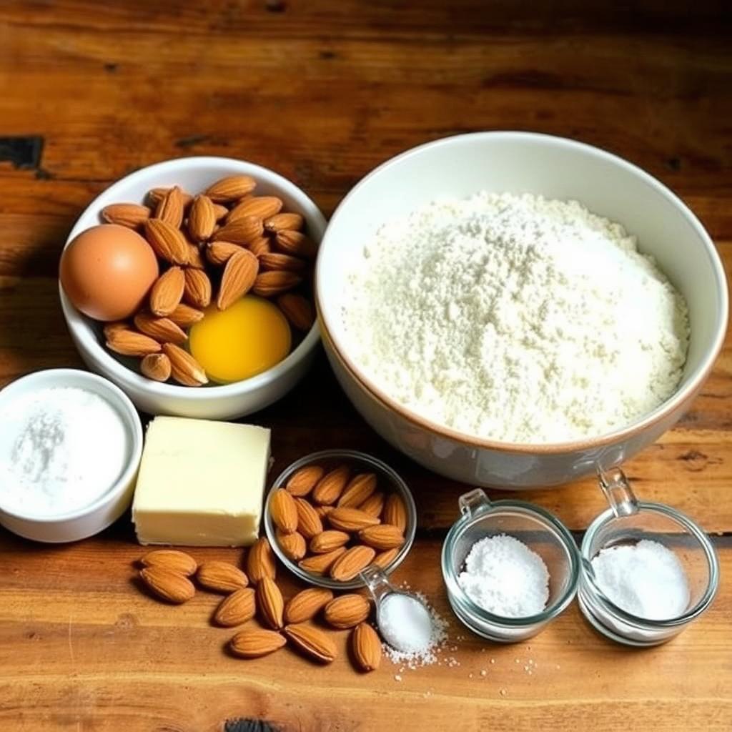 Ingredients for Almond Flour Cake Ingredients for Almond Flour Cake