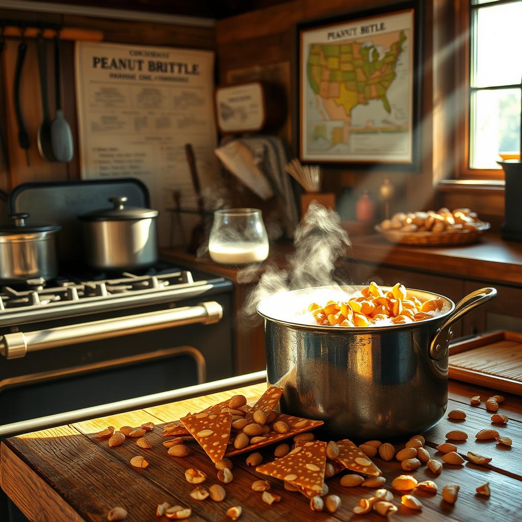 Is peanut brittle an American thing?