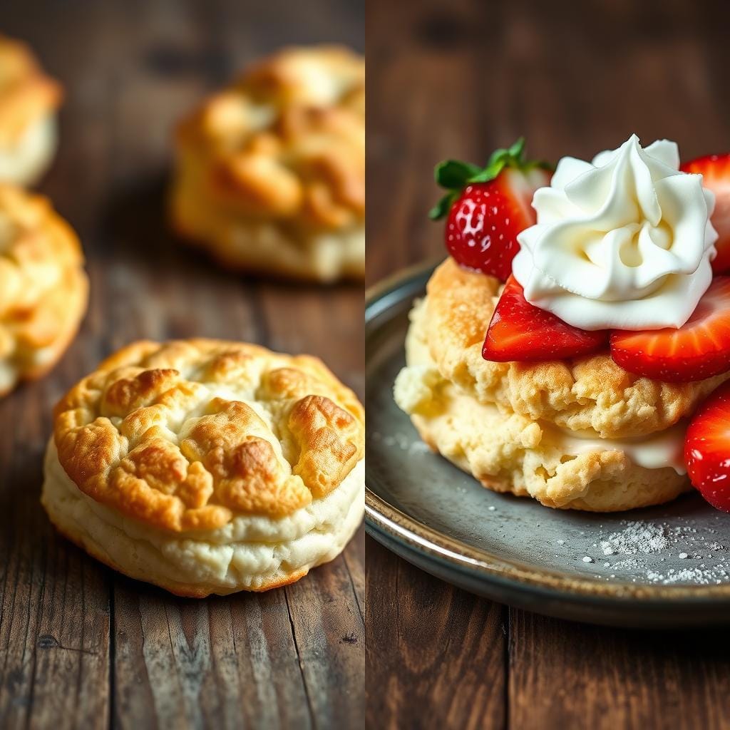 Is shortcake the same as a biscuit?