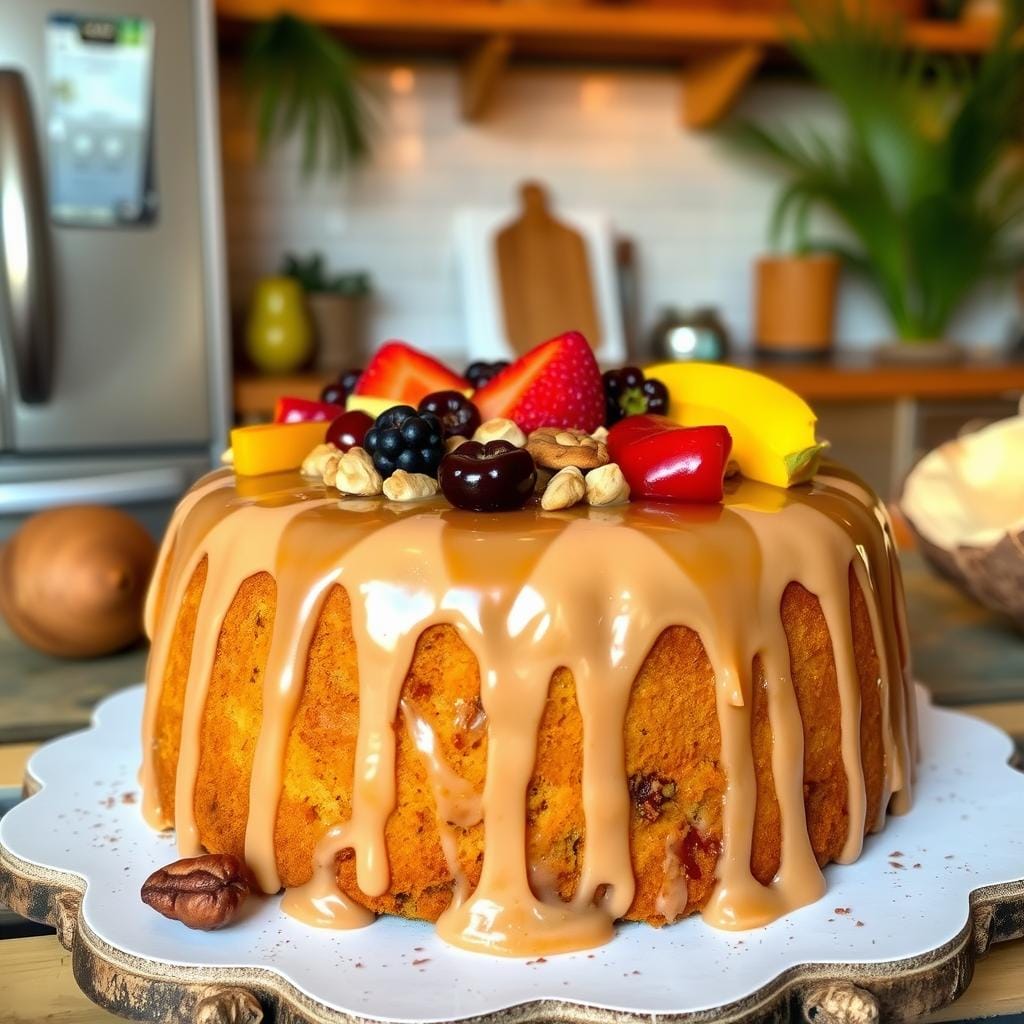 Should you refrigerate rum cake after baking?