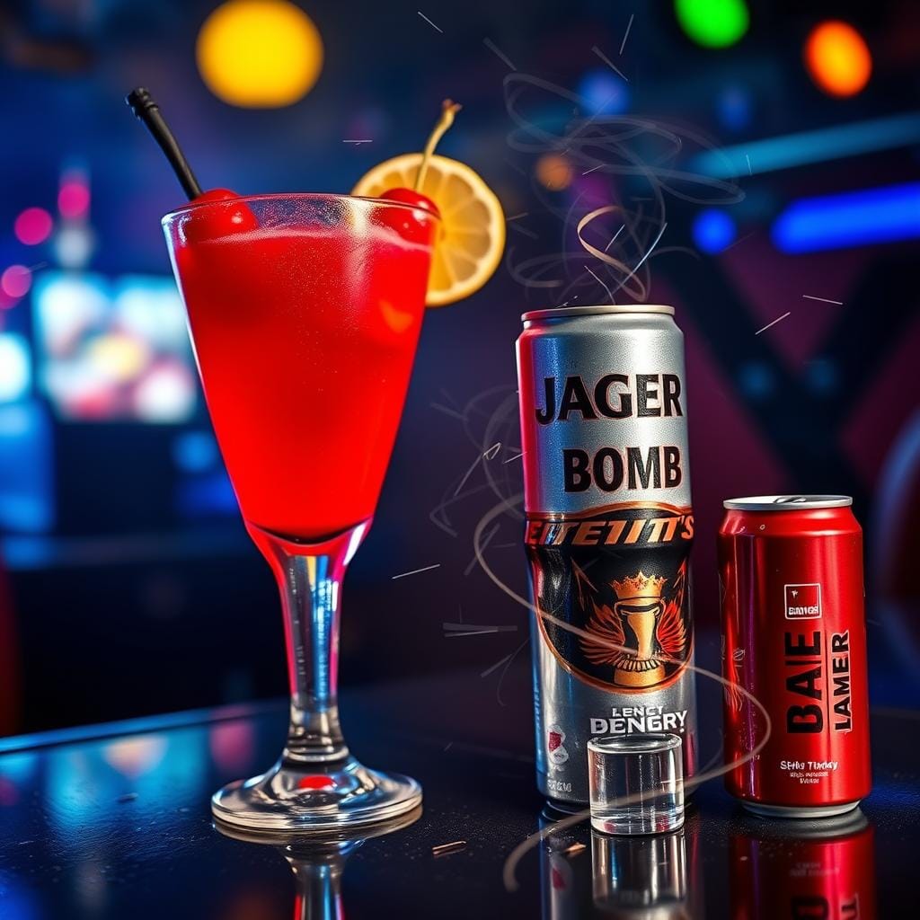 Vegas Bomb and Jager Bomb