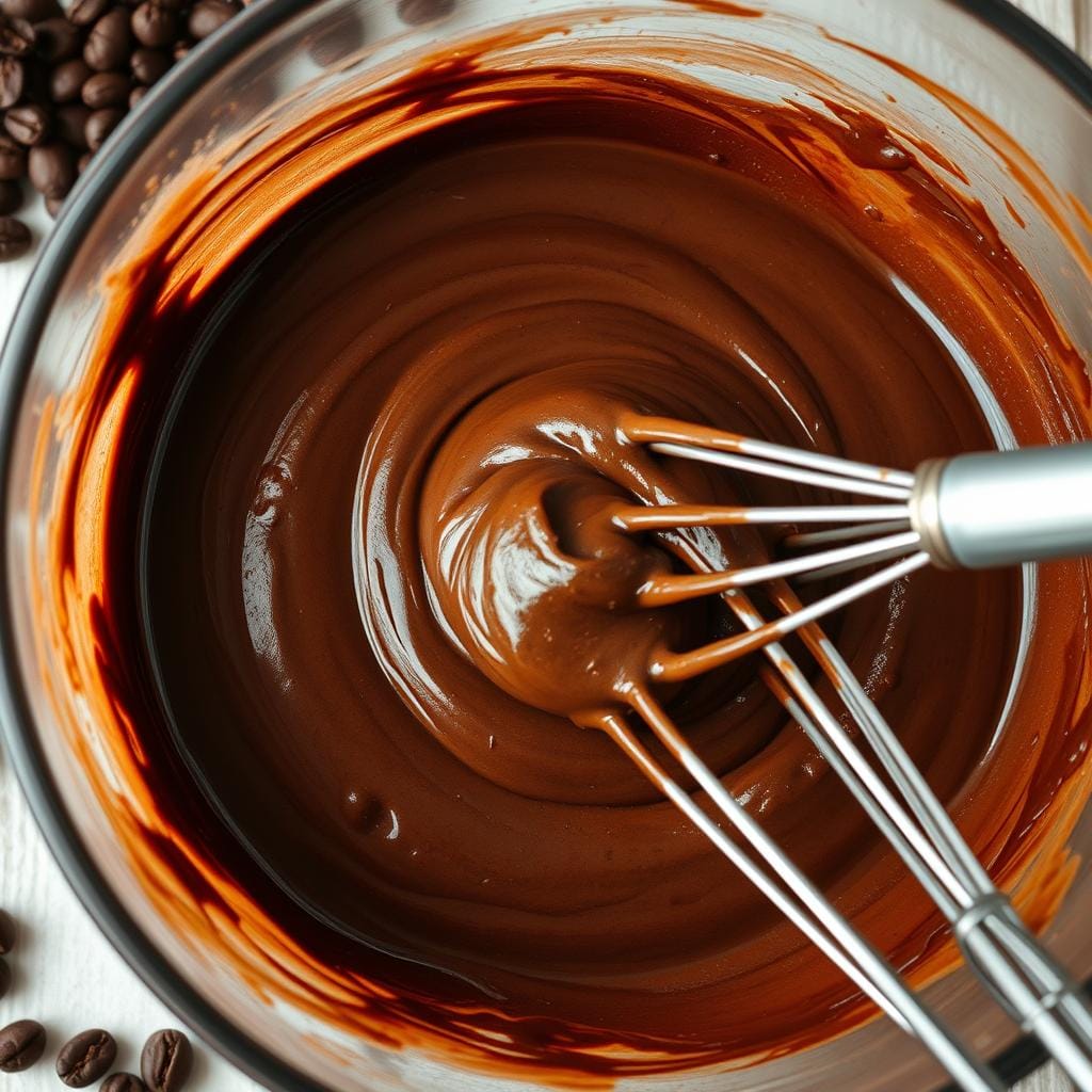 What happens if you add coffee to cake batter?