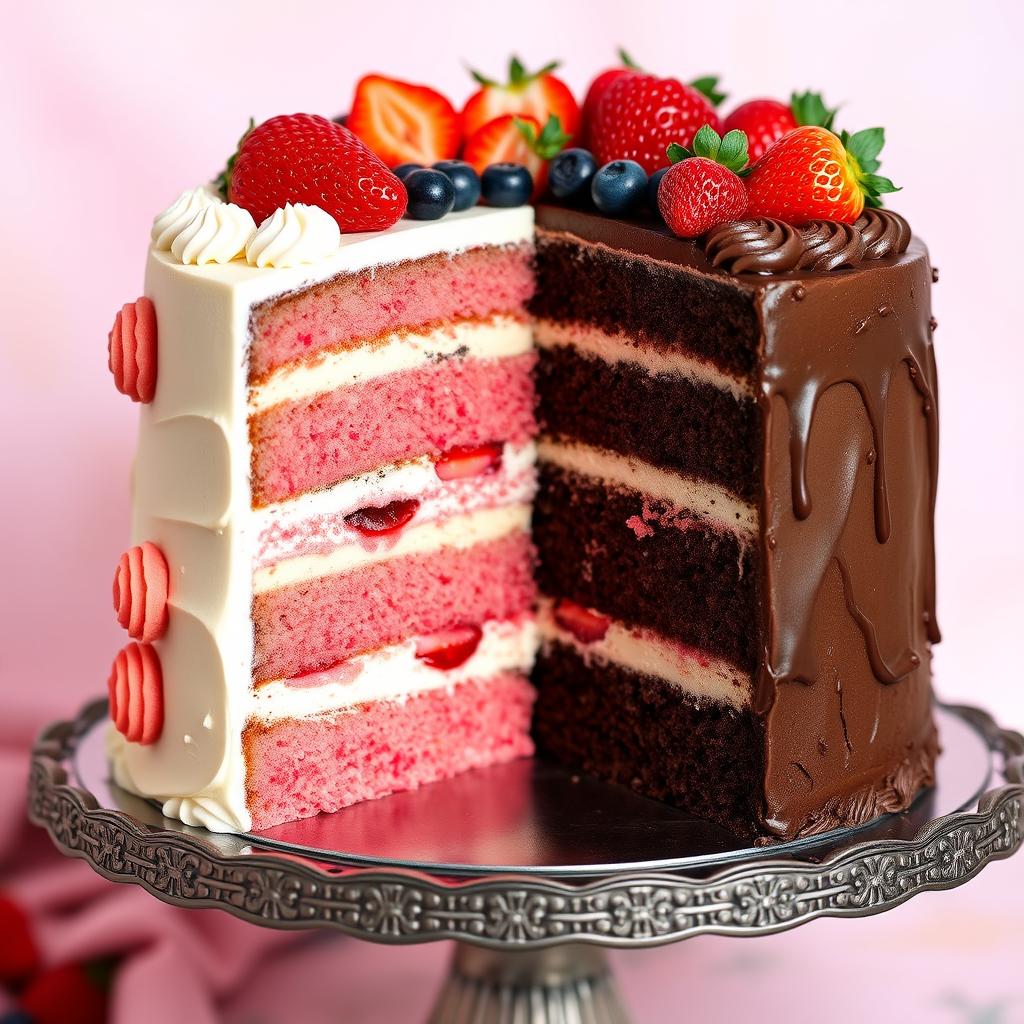 What is a split cake?