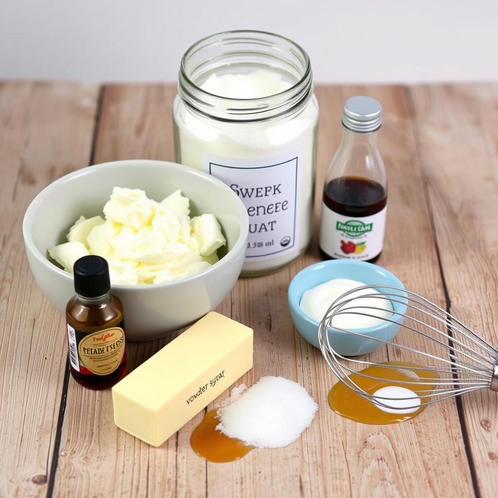 What is cream cheese frosting made of?