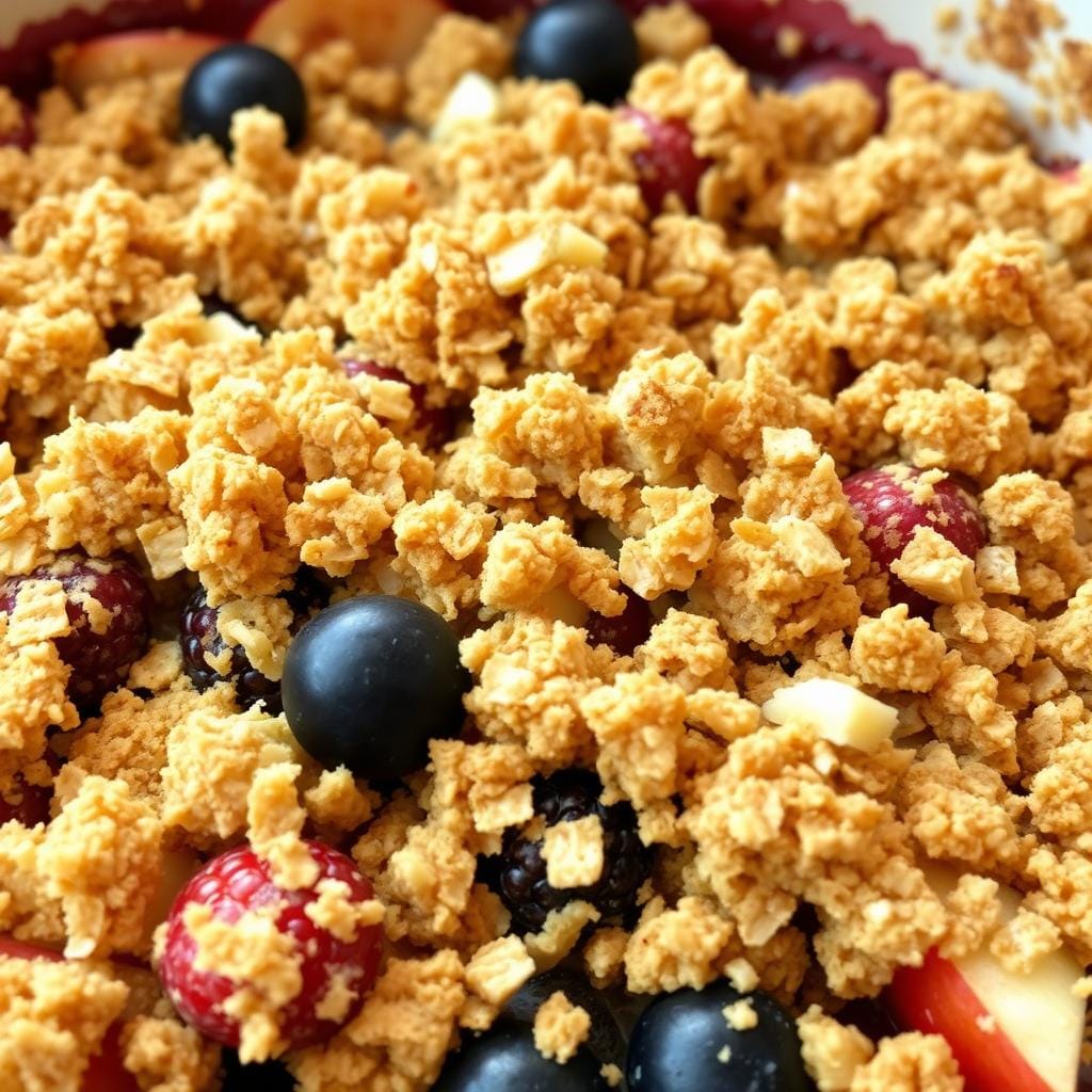 What is the secret to good crumble?