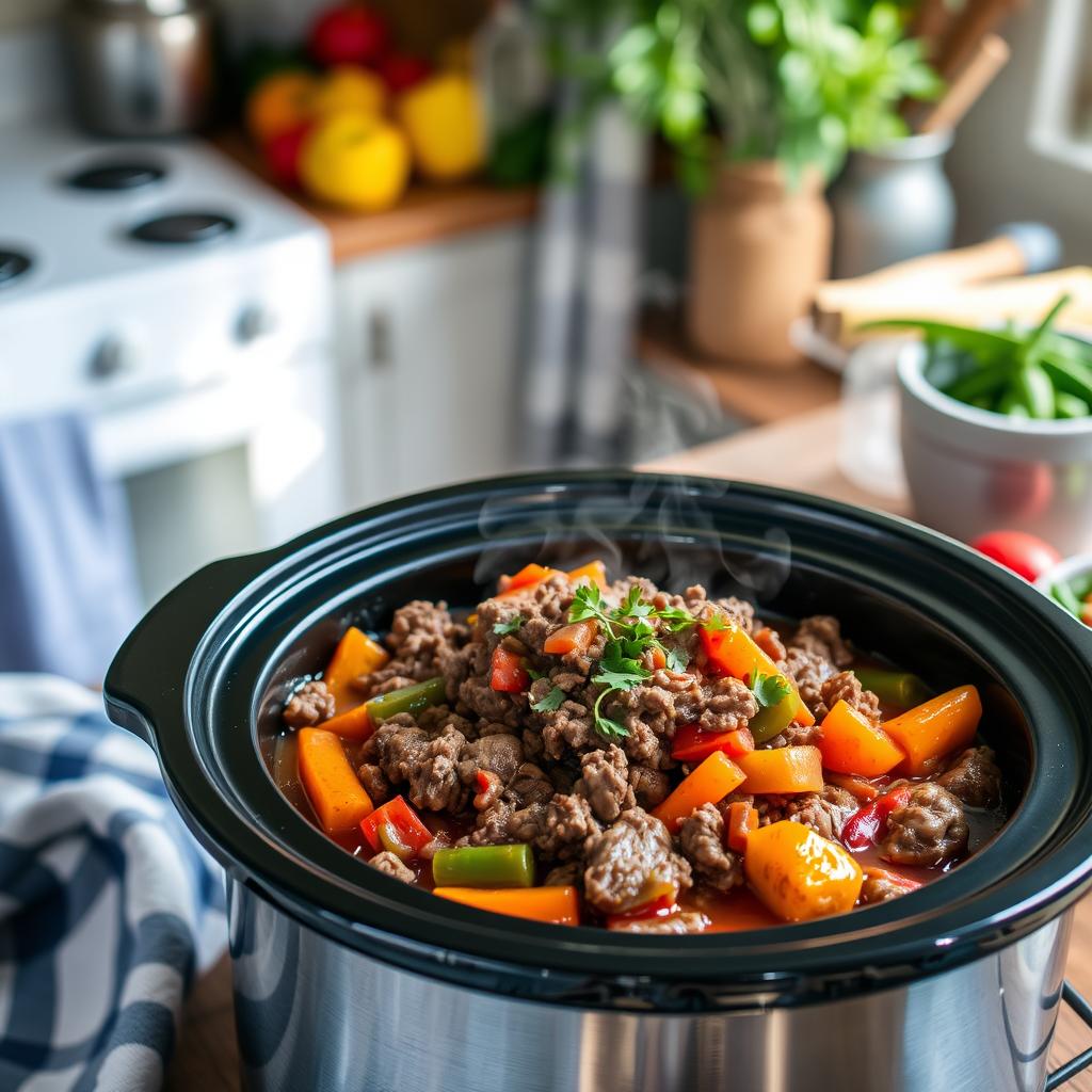 ground beef crock pot recipes