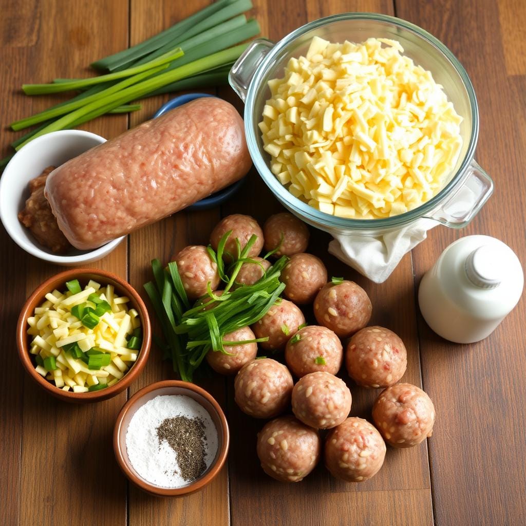 sausage ball ingredients