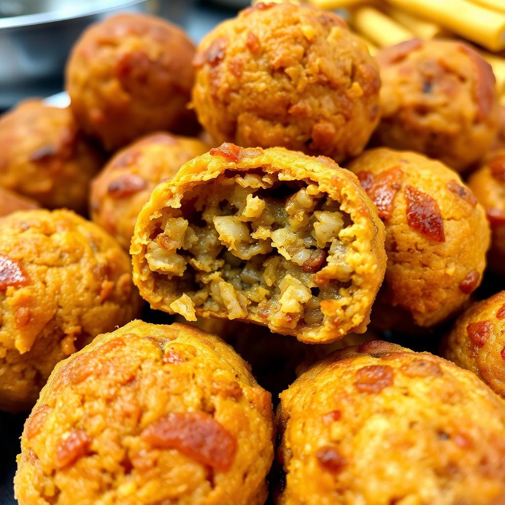 sausage ball texture